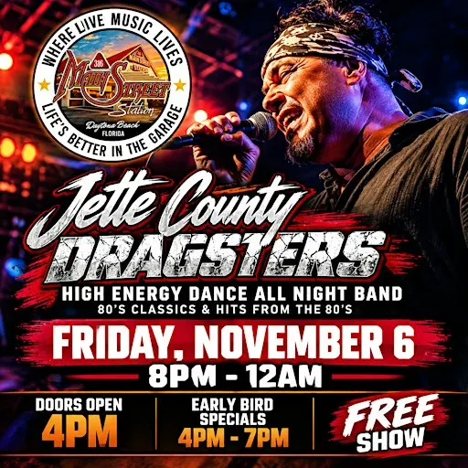 Jette County Dragsters Live at Main Street Station
