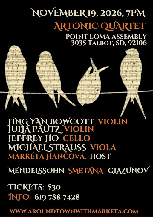 Artonic Quartet Plays Mendelssohn, Smetana and Glazunov