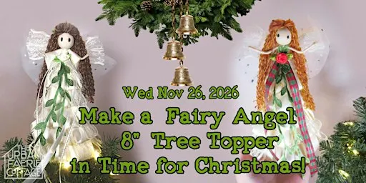 DIY 8" Angel Fairy Tree Topper