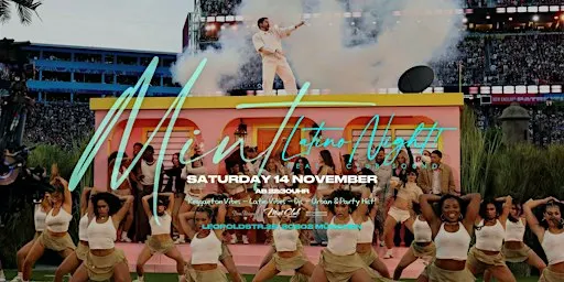 Latino Night! Saturday 14 November 2026