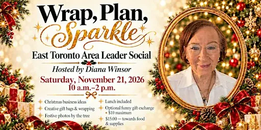 Wrap, Plan & Sparkle Area Leader Meeting