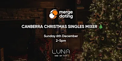 Canberra | Christmas Singles Mixer | Luna Bar | Sunday 6th December | 40-55