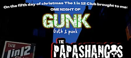 ONE NIGHT OF GUNK (Goth & Punk)