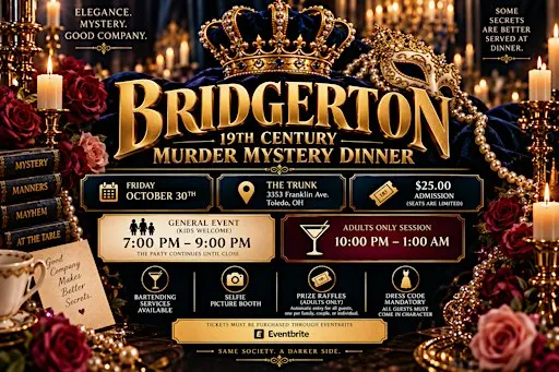 Bridgerton 19th Century Murder Mystery Dinner