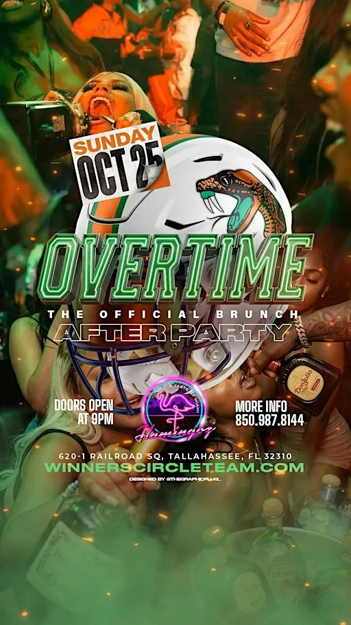 OVERTIME | THE OFFICIAL BRUNCH AFTERPARTY