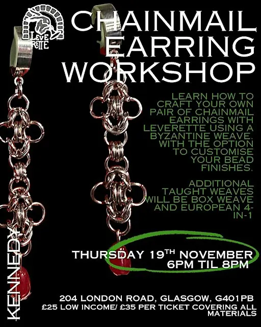 CHAINMAIL EARRING WORKSHOP