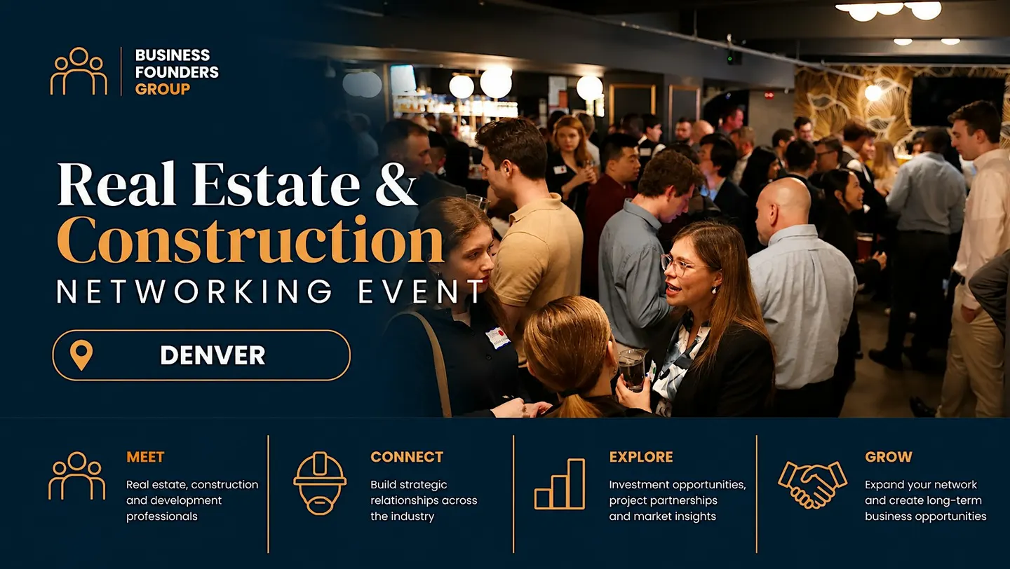 Denver Real Estate & Construction Business Networking Event