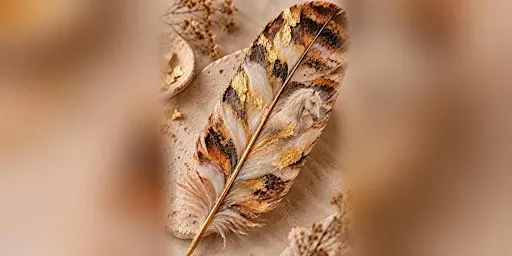 2 hour encaustic feather workshop - create two feathers!