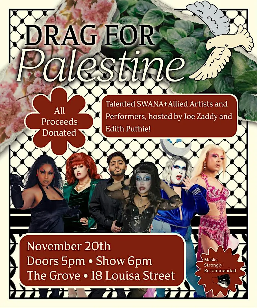 Drag for Palestine: A Fundraiser Show