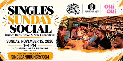 Singles Sunday Social: Brunch Bites & Brews at Industrial Arts