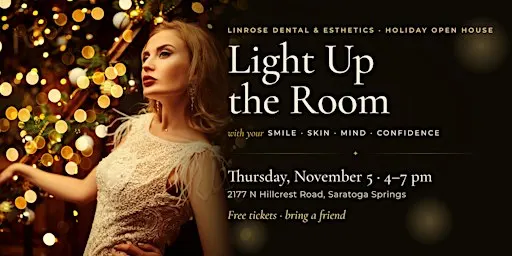 Light Up The Room A Holiday Party At Linrose Dental & Esthetics