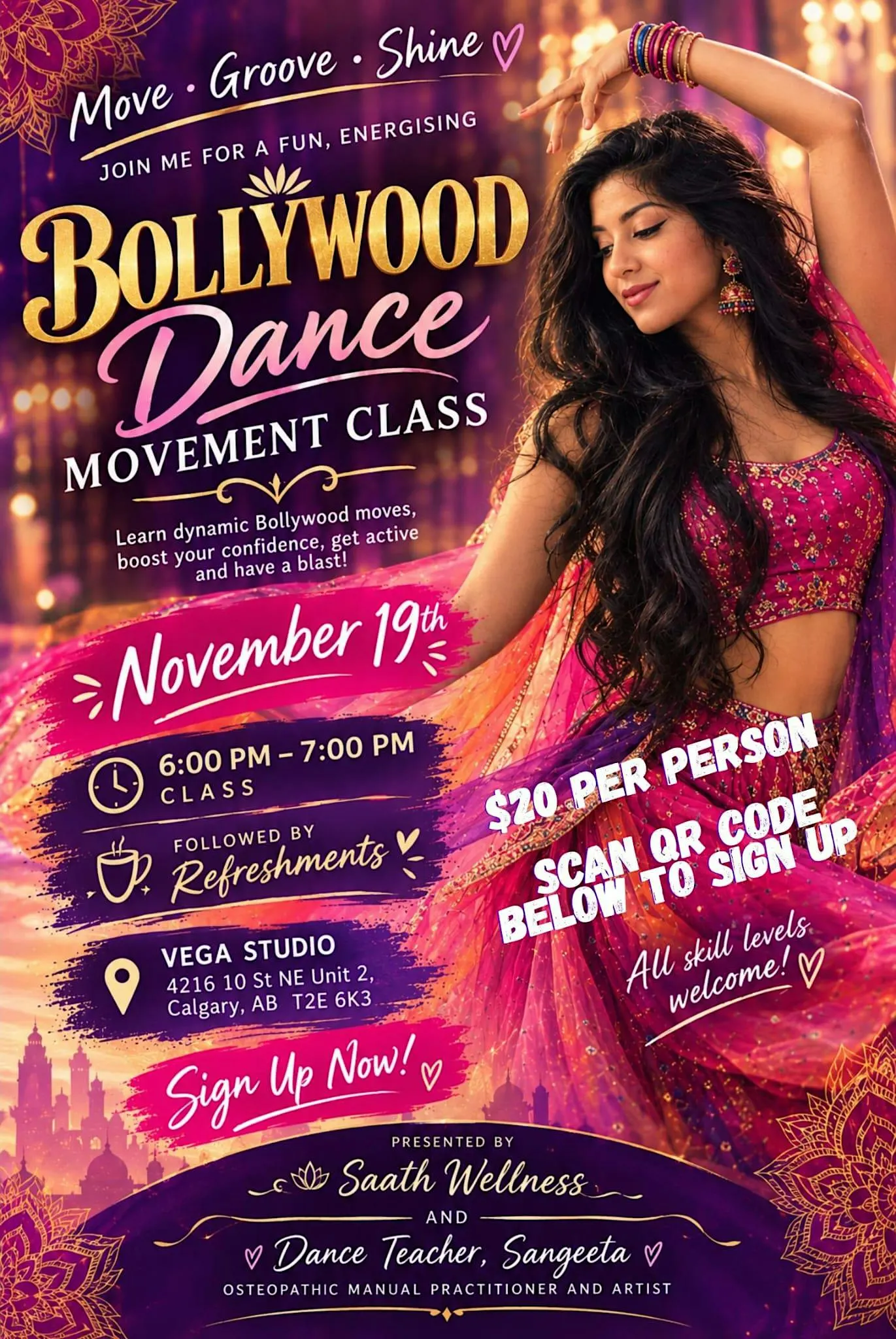 Bollywood Dance Movement Class