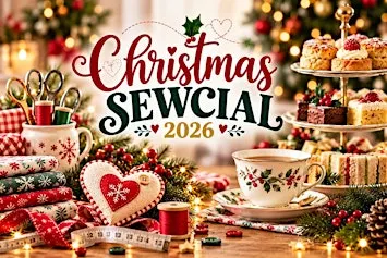 Christmas Sewcial 2026 – Afternoon Tea, Sewing Friends & Festive Fun