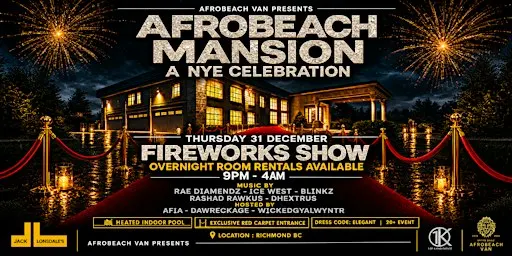Afrobeach Mansion (NYE 2027 Celebration)