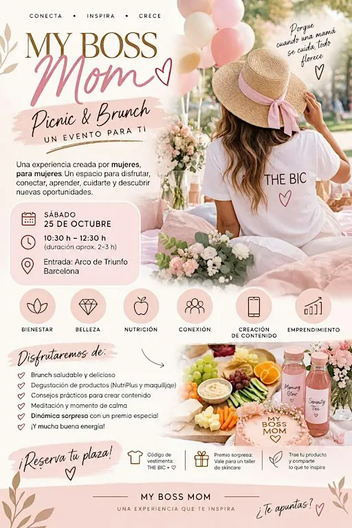 Brunch para mamás: MY BOSS MOM | The Women’s Picnic Experience