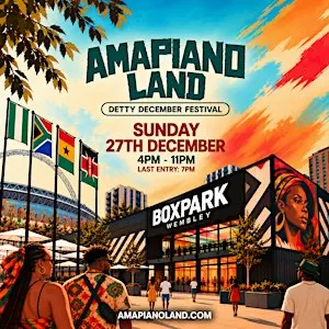 AMAPIANOLAND - DETTY DECEMBER FESTIVAL in LONDON (2000 PEOPLE)