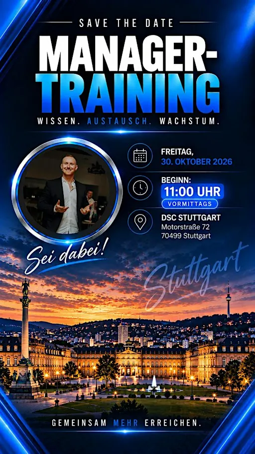 Manager Training - DSC Stuttgart