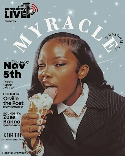 Pure Poetry Live ft. Myracle