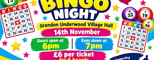 Charity Bingo Evening!