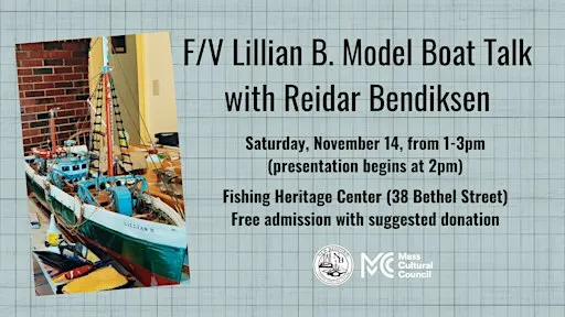 F/V Lillian B. Model Boat Talk with Reidar Bendiksen