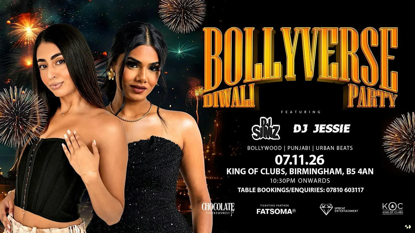 BOLLYVERSE | Bollywood & Punjabi Night in Birmingham | 7th November