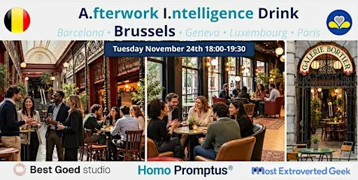 A.fterwork I.ntelligence Drink Brussels #1
