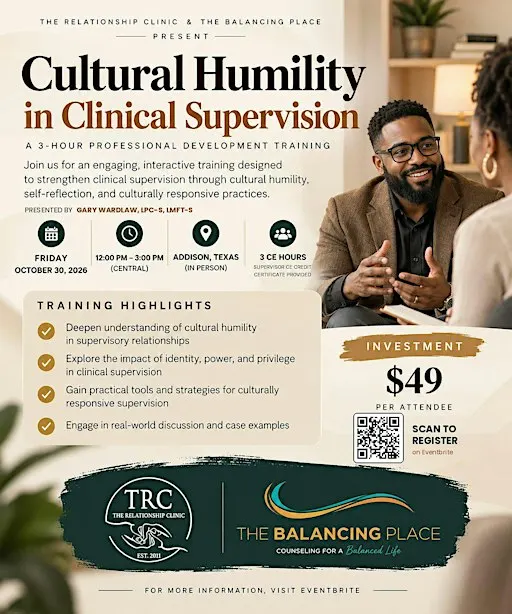 Cultural Humility in Clinical Supervision | 3 Supervisor CE Hours