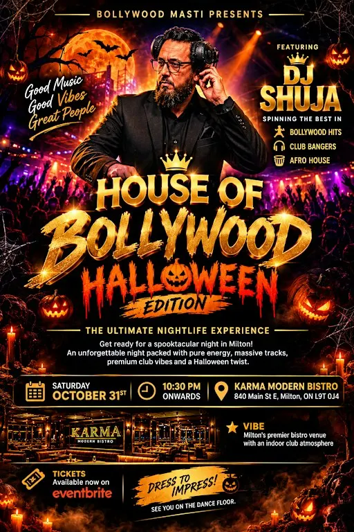House of Bollywood Halloween Party