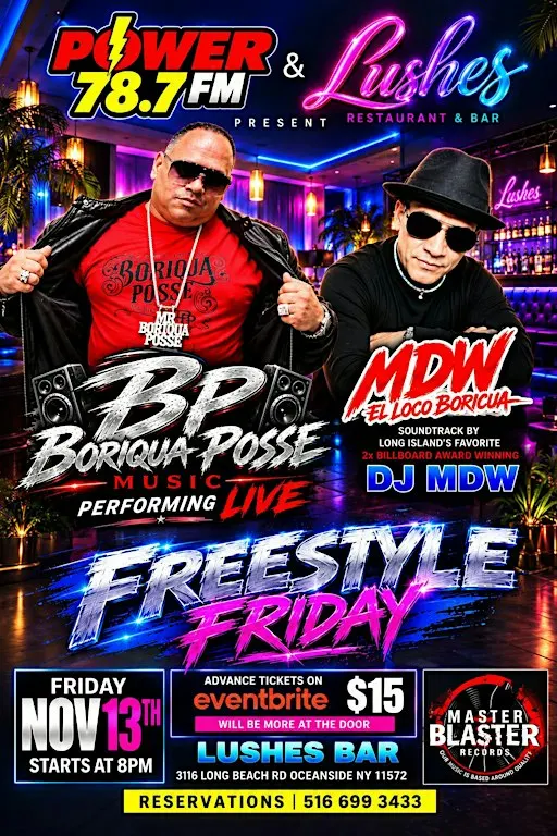 Boricua Posse live at Lushes Bar 11/13