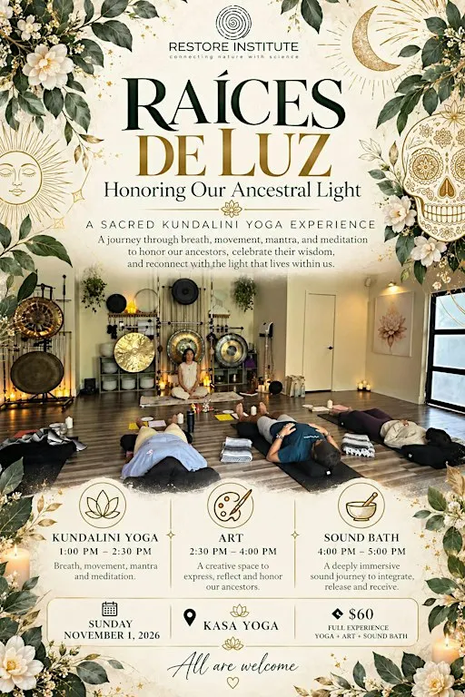 RAÍCES DE LUZ, A Sacred Kundalini Yoga, Art & Sound Healing Experience