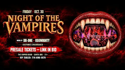 Night of the Vampires Halloween Costume Party
