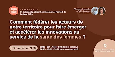 Santé des femmes et innovation en Auvergne-Rhône-Alpes : quels enjeux ?