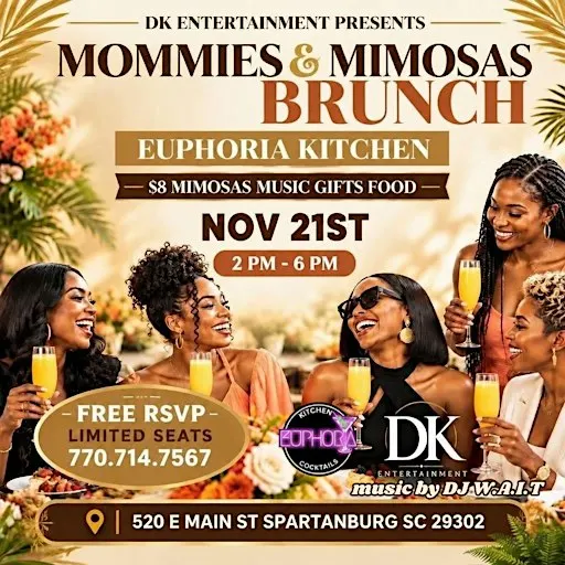 MOMMIES AND MIMOSAS BRUNCH