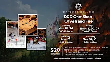 DnD One-Shot: Of Ash and Fire | Wardens of the Veil