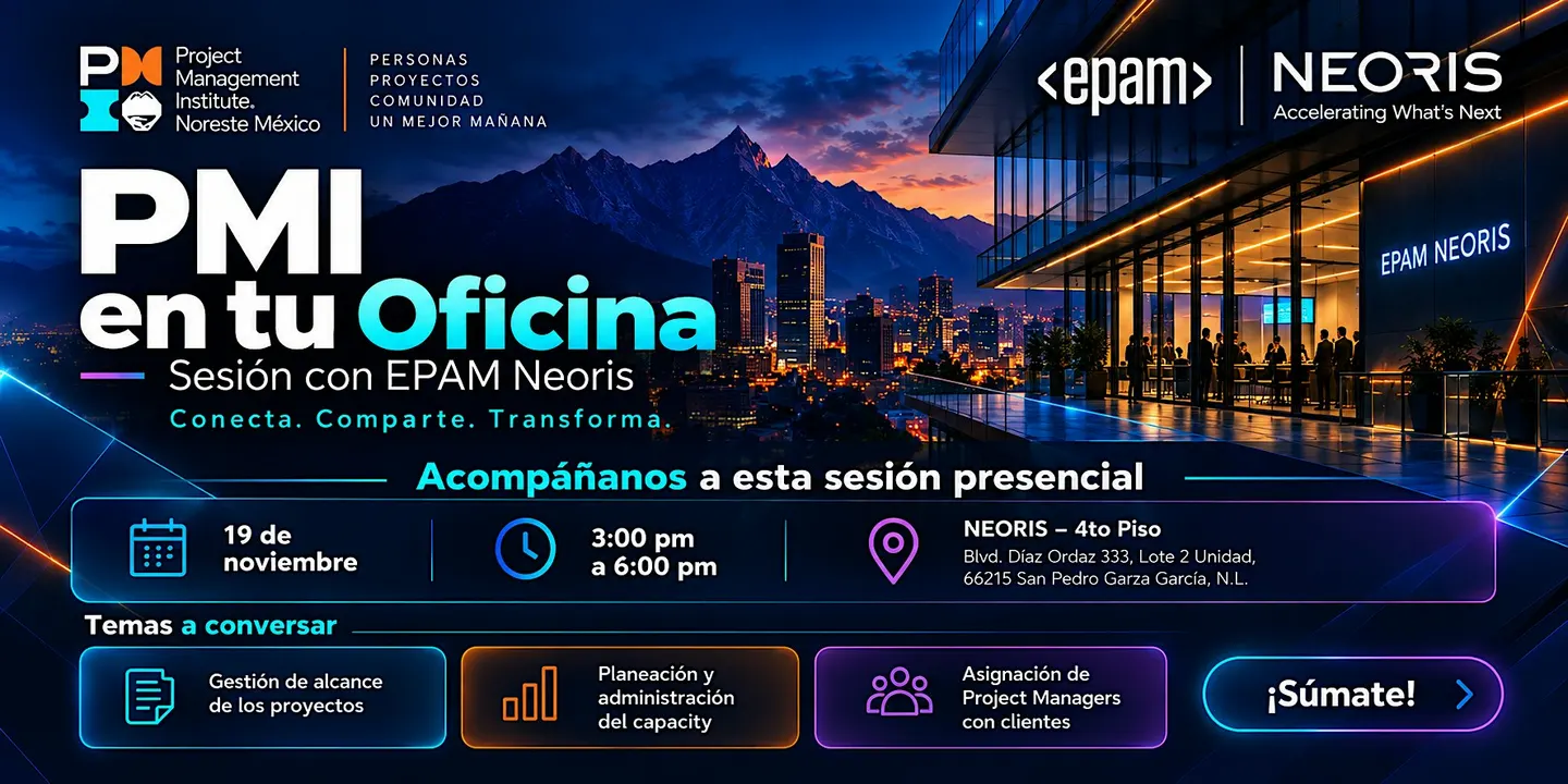 PMI en tu Oficina | EPAM - Neoris