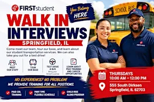 First Student Springfield, IL - Walk-in Interviews