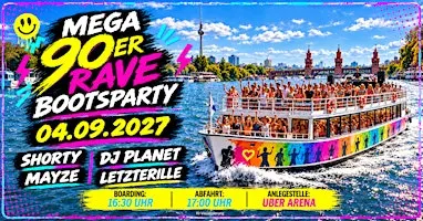 Mega 90er Rave BOOTSTOUR
