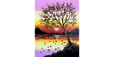 Harvest Sunset - Paint and Sip in Chicago | Classpop!™