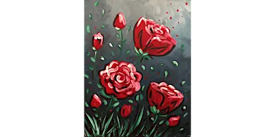 Midnight Roses - Paint and Sip in Phoenix | Classpop!™