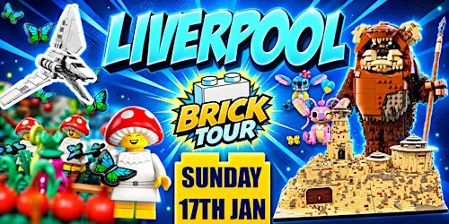 Huge Lego Brick Tour Liverpool – Rare & Retired Sets, Displays & Family Fun