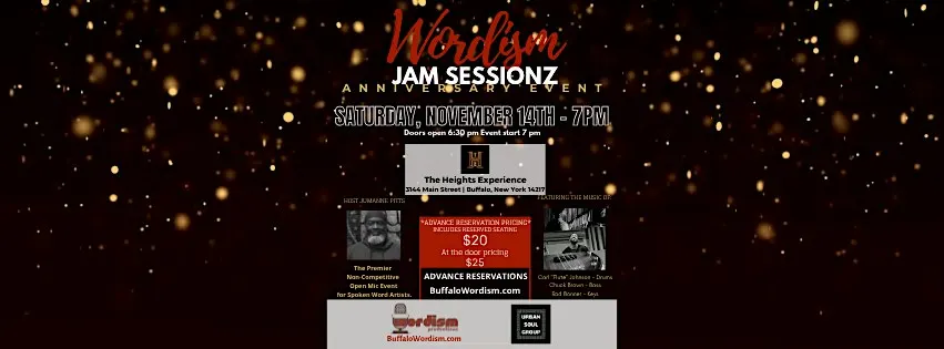 WORDISM: JAM SESSIONZ - Anniversary Event