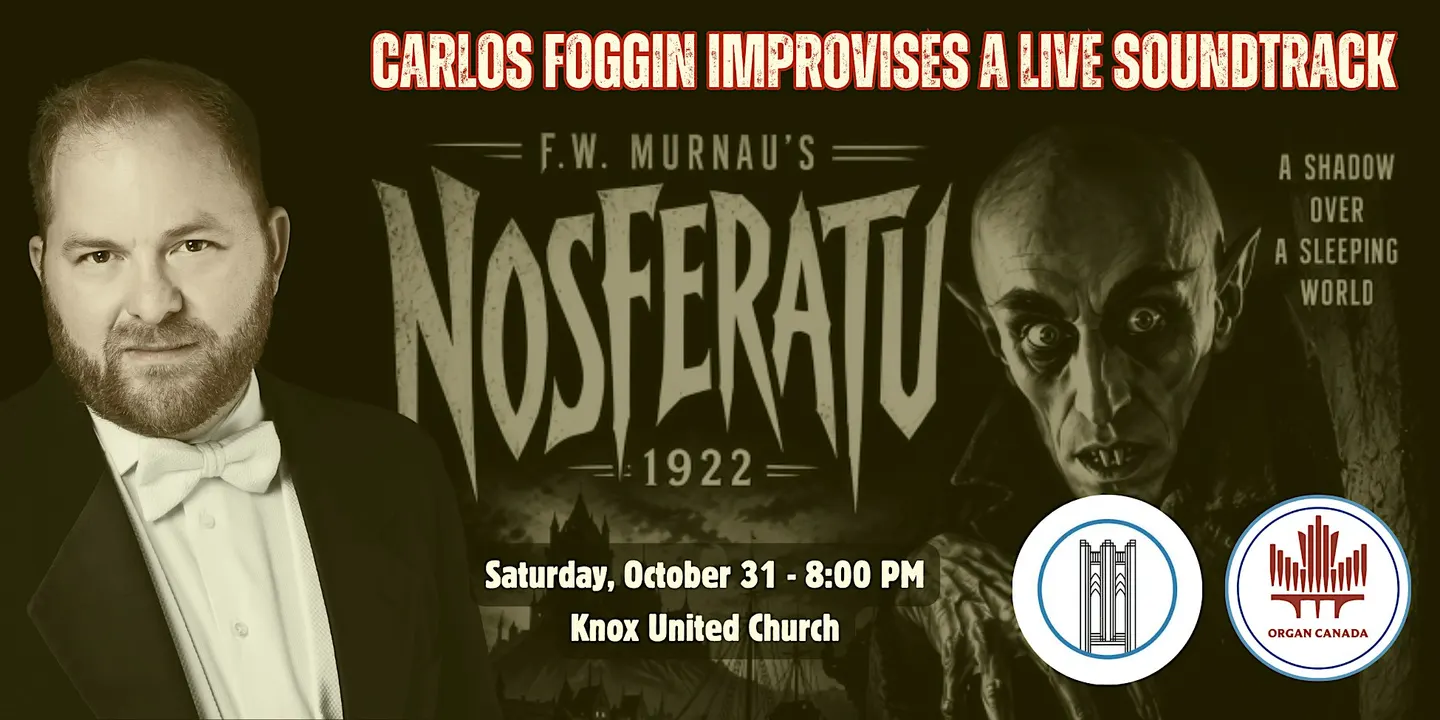 NOSFERATU (1922) SILENT FILM with improvised soundtrack by Carlos Foggin