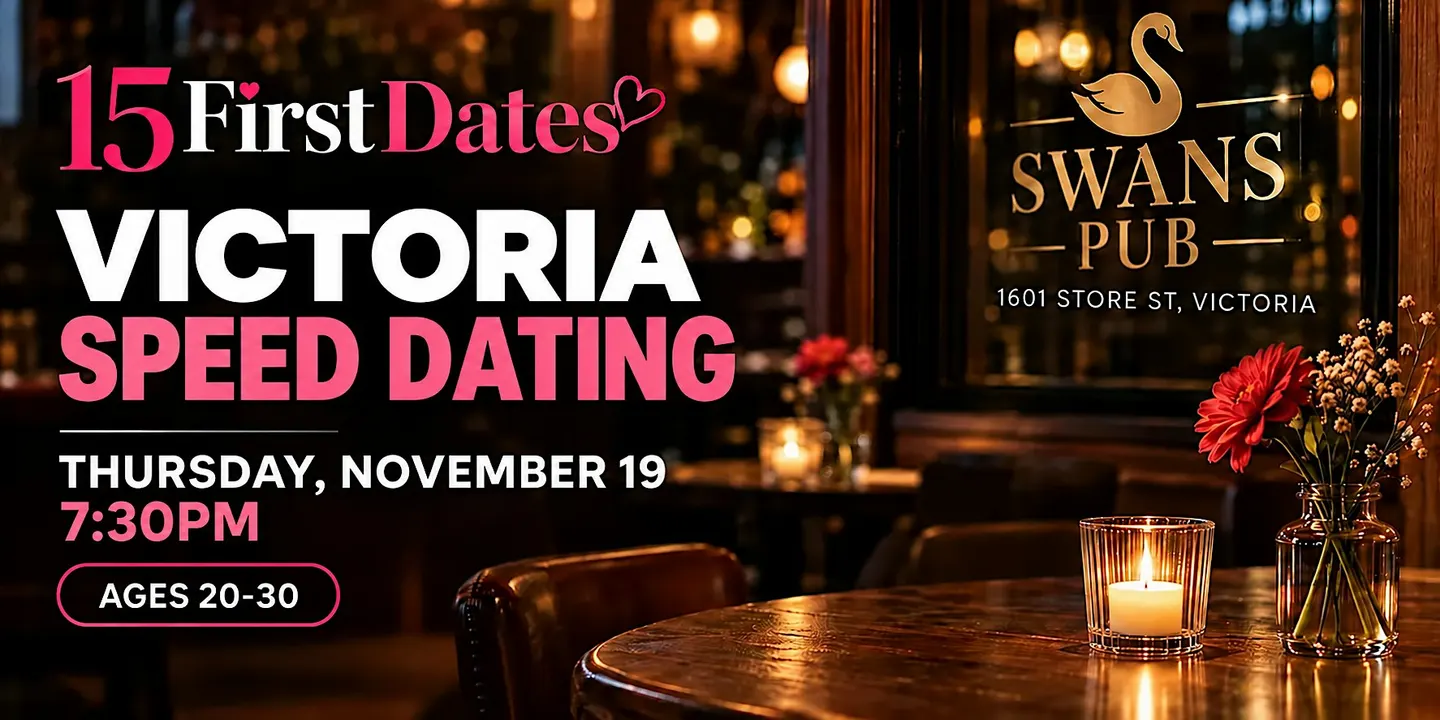 15FirstDates Victoria Speed Dating (Age 20-30)