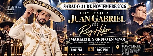 HOMENAJE AL DIVO JUAN GABRIEL CON RAY HEKER