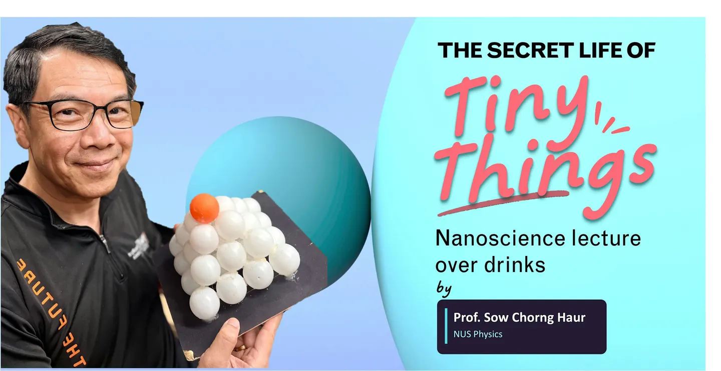 Discover our Strange Nanoscale World over Drinks! An evening with Prof. Sow