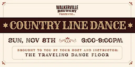Country Line Dance at Walkerville Brewery