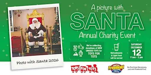 Freehold Ford Annual Santa Charity Event