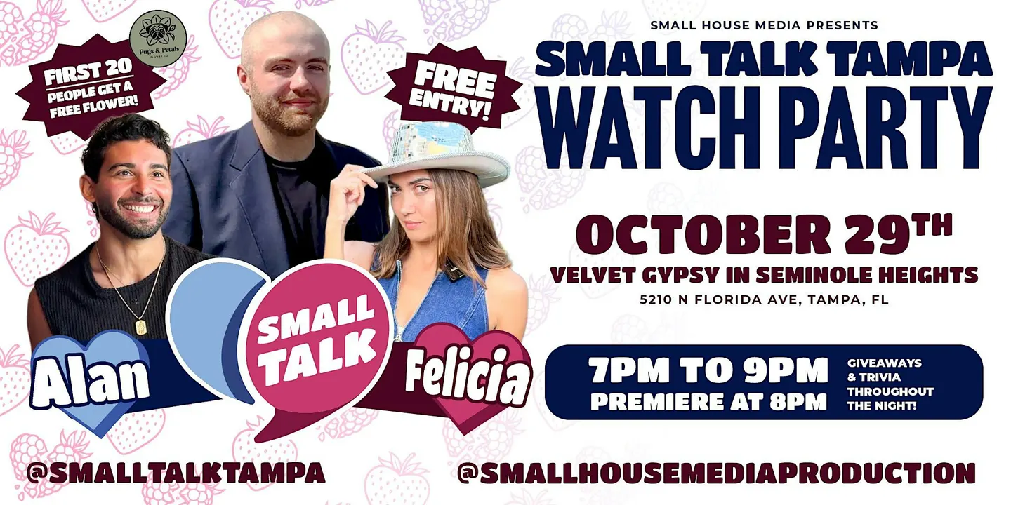 Small Talk WATCH PARTY | Velvet Gypsy