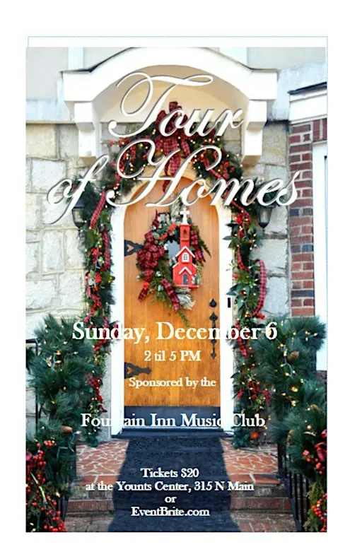 Fountain Inn Christmas Tour of Homes