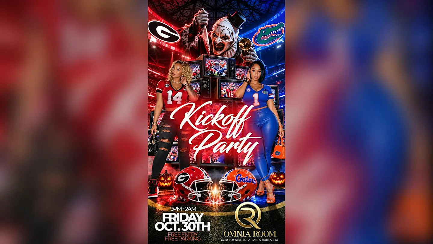 KickOff Party UGA vs FL - FRIDAY OCT 30 @Omnia Room